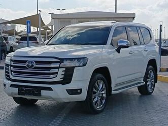 toyota land cruiser gxr 3.5l twin turbo lhd automatic petrol 4wd sunroof push start leather-electric 7 seats 5 doors