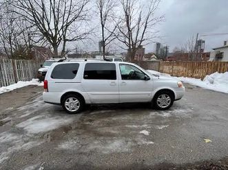 2009 chevy uplander lt - low kms