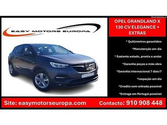 opel grandland x 130 cv start & stop elegance 1 dono setembro/20