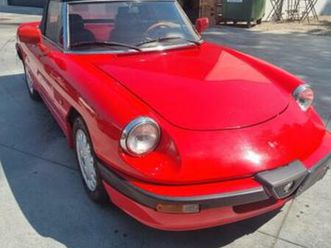 ② alfa spider 2.0 quadrifolio 1985, — alfa romeo — 2ememain