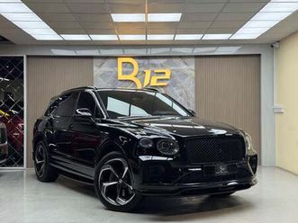 bentley bentayga s black edition 4.0t