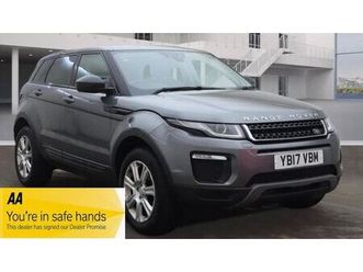 2017 land rover range rover evoque 2.0ed4 se tech hatchback 5d