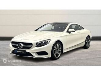 mercedes classe s coupé 450 executive 4matic