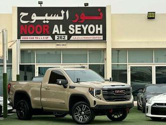 gmc sierra gmc sierra at4 gcc 2022 full option original paint perfect condition