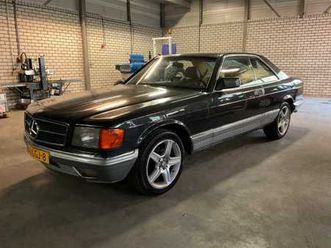 mercedes-benz classe s 380 sec voiture classique 1985