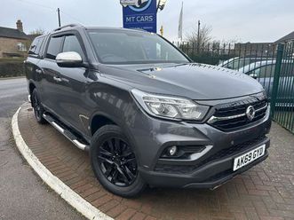 2019 kgm / ssangyong musso 2.2td saracen auto