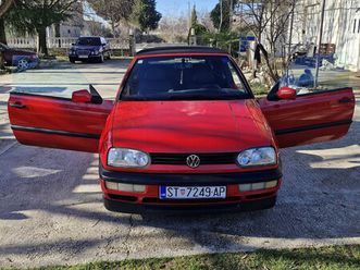 vw golf iii 1.8i cabriolet