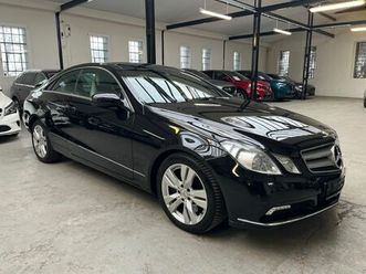mercedes-benz e 500 coupe *nappa*pano*xenon*pdc*memory*shz*