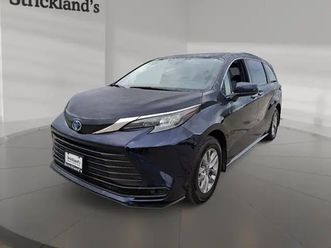 2025 toyota sienna hybrid sienna xle 8-pass