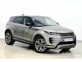 2019 land rover range rover evoque