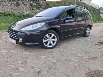 peugeot 307 1.6 hdi como nova 7 lugares como nova junho/07