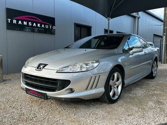 peugeot 407 coupe 2.7 hdi 24v v6 griffe / sièges cuir chauffant élec. a mémoire / origine france