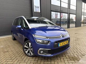 citroën grand c4 picasso - 2.0 bluehdi 7p shine (bj 2017) vol automaat|150pk|cam|nette auto