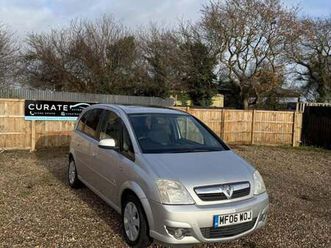 2006 vauxhall meriva 1.6i 16v design mpv 5dr petrol manual (a/c) (159 g/km, 104 bhp) mpv petrol m...