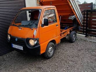 piaggio wywrotka wywrot kiper. bobkat, miniladowarka, minivan oświęcim - sprzedajemy.pl