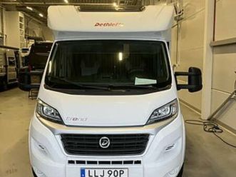 dethleffs trend t 7057/höga långbäddar/veckans klipp!