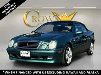 1999 mercedes-benz clk-class clk 320 cabriolet 2d pickup truck
