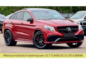 mercedes-benz gle 63 amg 4m coupe panorama 360°- led