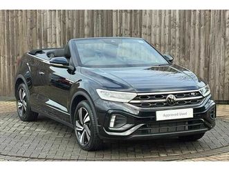 volkswagen t-roc cabriolet - 1.5 tsi r-line 2dr dsg