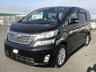 2011 toyota vellfire 2.4v petrol automatic 8 seater low miles twin sunroof