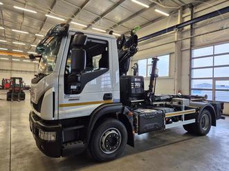 iveco eurocargo 140e22 ruka hiab + kontejner