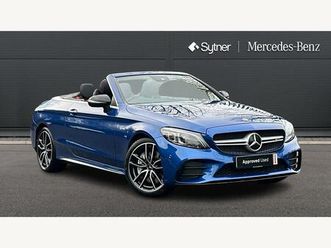 3.0 c43 v6 amg night edition (premium plus) cabriolet g-tronic+ 4matic euro 6 (start/stop) 2dr