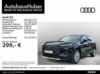 audi q3 suv tfsi s tronic led shz rkam