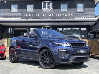 2016 land rover range rover evoque 2.0 td4 hse dynamic lux 2dr auto convertible diesel automatic