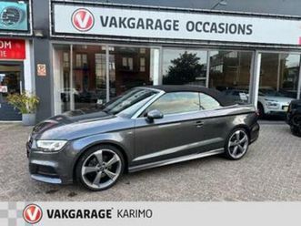 audi a3 cabriolet automaat 2.0 s-line 40 tfsi cod design s l — audi — marktplaats