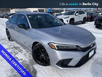 certified 2022 honda civic sport