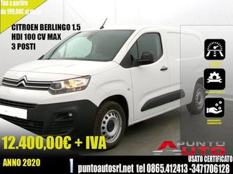 berlingo berlingo bluehdi 100 s&amp;s van m control (1000kg)