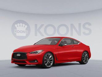 used 2021 infiniti q60 3.0t red sport 400