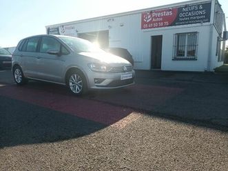 vw golf sportsvan 1.6 tdi 110ch bluemotion technology fap lounge