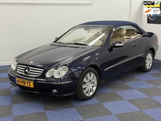 mercedes-benz clk-klasse cabrio - 320 elegance / super nette auto / dealer onderhouden