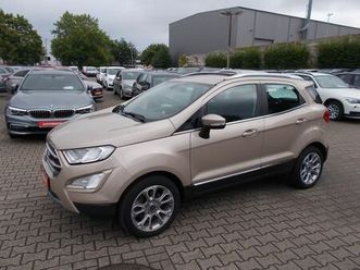 ford ecosport titanium, ahk, el.sd, navi, zus. alu wr