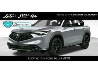new 2026 acura adx w/a-spec advance package