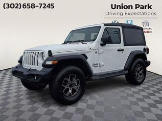 used 2019 jeep wrangler sport s