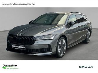 skoda superb combi 1.5 tsi iv sportline, pano, canton