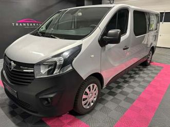 opel vivaro combi k2900 l2h1 1.6 cdti 125 ch bi-turbo ecoflex s/s pack clim + aménagé