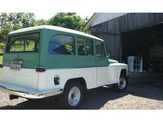 ford rural 4x4 reduzida 6 cilindros 1971