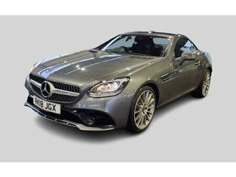 2018 mercedes-benz slc 2.0 slc200 amg line 9g-tronic