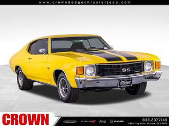 used 1972 chevrolet chevelle ss