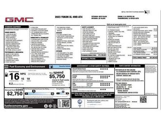 used 2023 gmc yukon xl 4wd at4