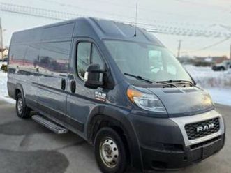2019 ram promaster 3500 high roof cargo van