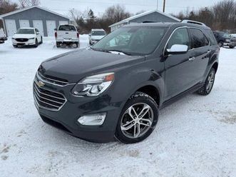 used 2017 chevrolet equinox premier