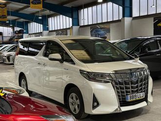 2019 toyota alphard executive lounge mpv fwd