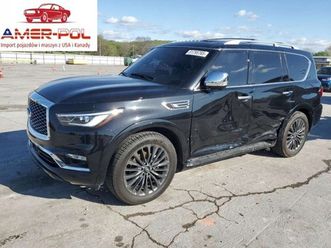 infiniti qx80 sensory 2024 5.6l 5.6 benzyna 400km
