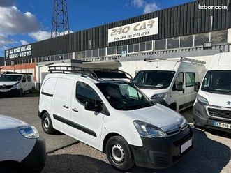 citroën berlingo fourgon hdi 100 cv 3 places tva recuperable 1ere main entretien complet a jour