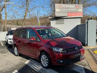 volkswagen touran phase lll 1.6 tdi 105cv bluemotion cup 5 places