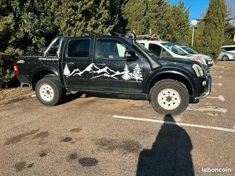 isuzu dmax 3l noir finition l s pickup 5 place